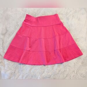 Elle "Graphic & Gorgeous" A-line Skater Skirt in Magenta Size S